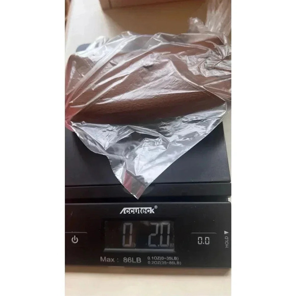 RayBan Brown Leather Snap Closure Sunglasses Carrying Case With Cloth - Picture 6 of 7